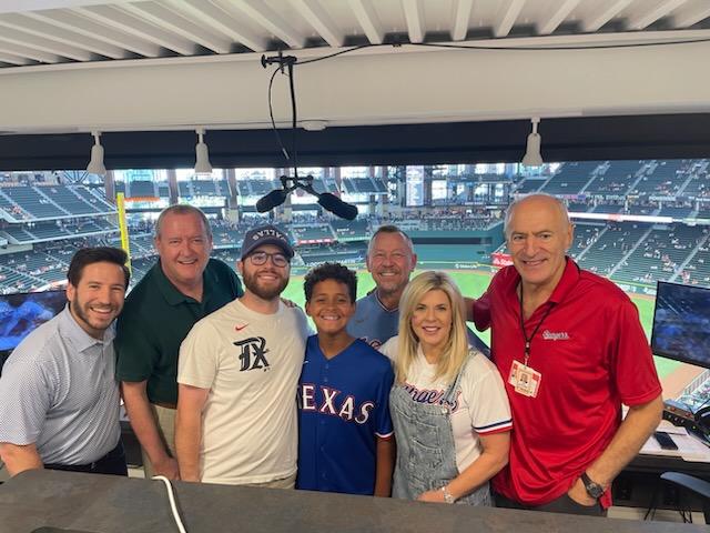 Sandlot Charity - Stadium Box Group Pic